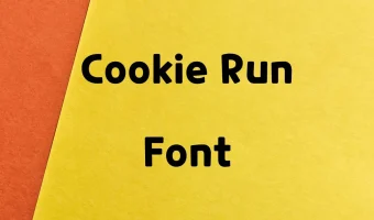 Cookie Run Font