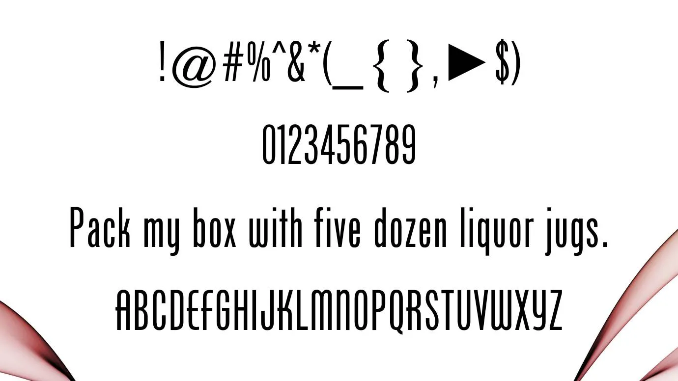 View of Got Milk Font