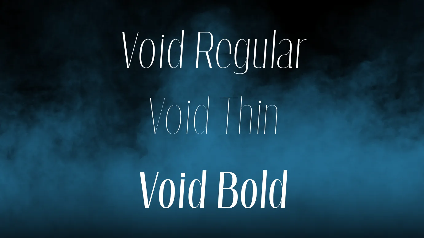 Void Font