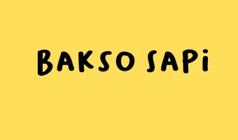 Bakso Sapi Font