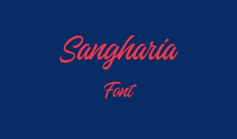 Sangharia Font