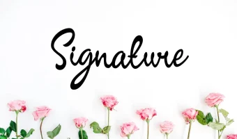 Signature Font