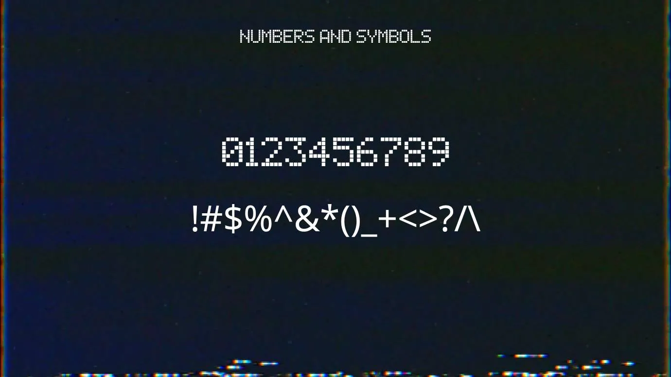 Lcd Phone Font