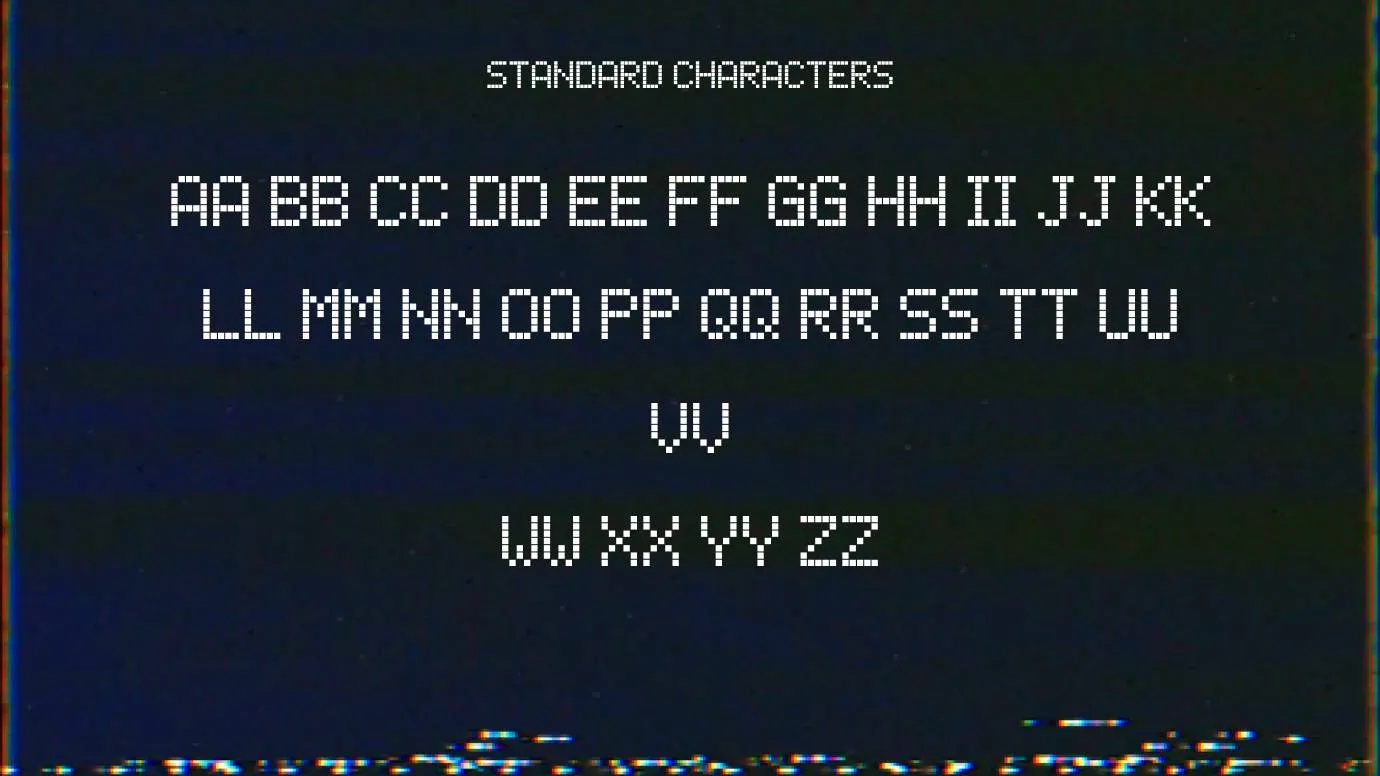 Lcd Phone Font