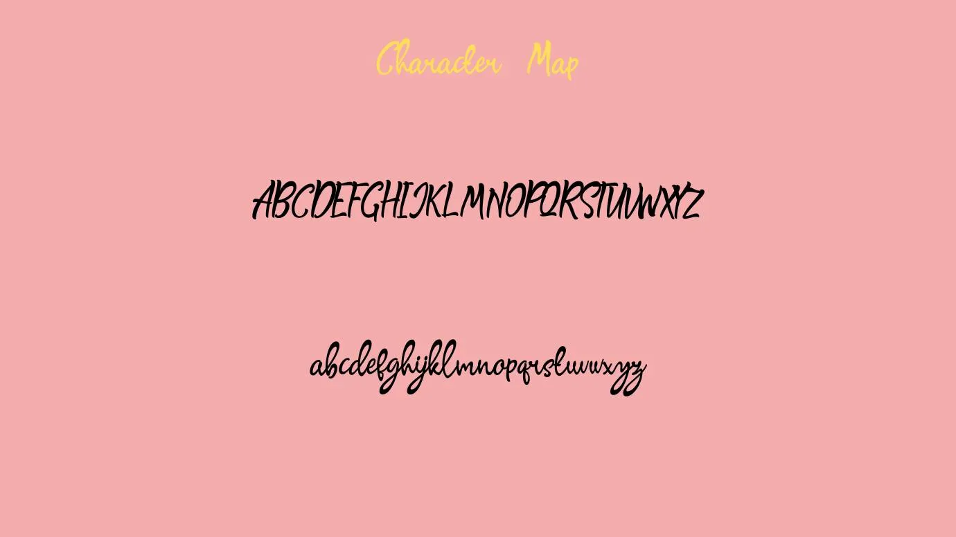 Signature Font