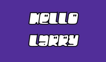 Hello Larry Font