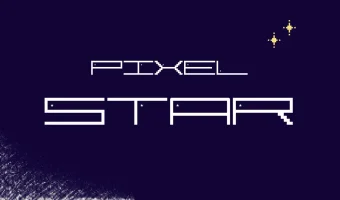 Pixel Star Font