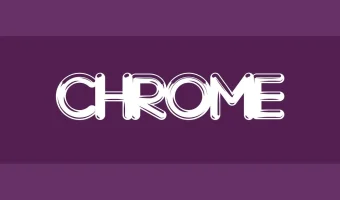 Chrome Font