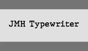 JMH Typewriter Font