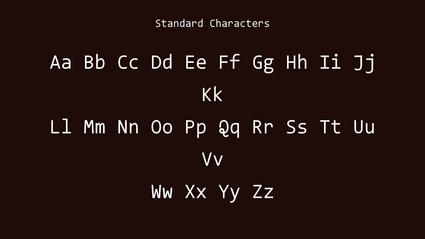 Moshita Mono Font