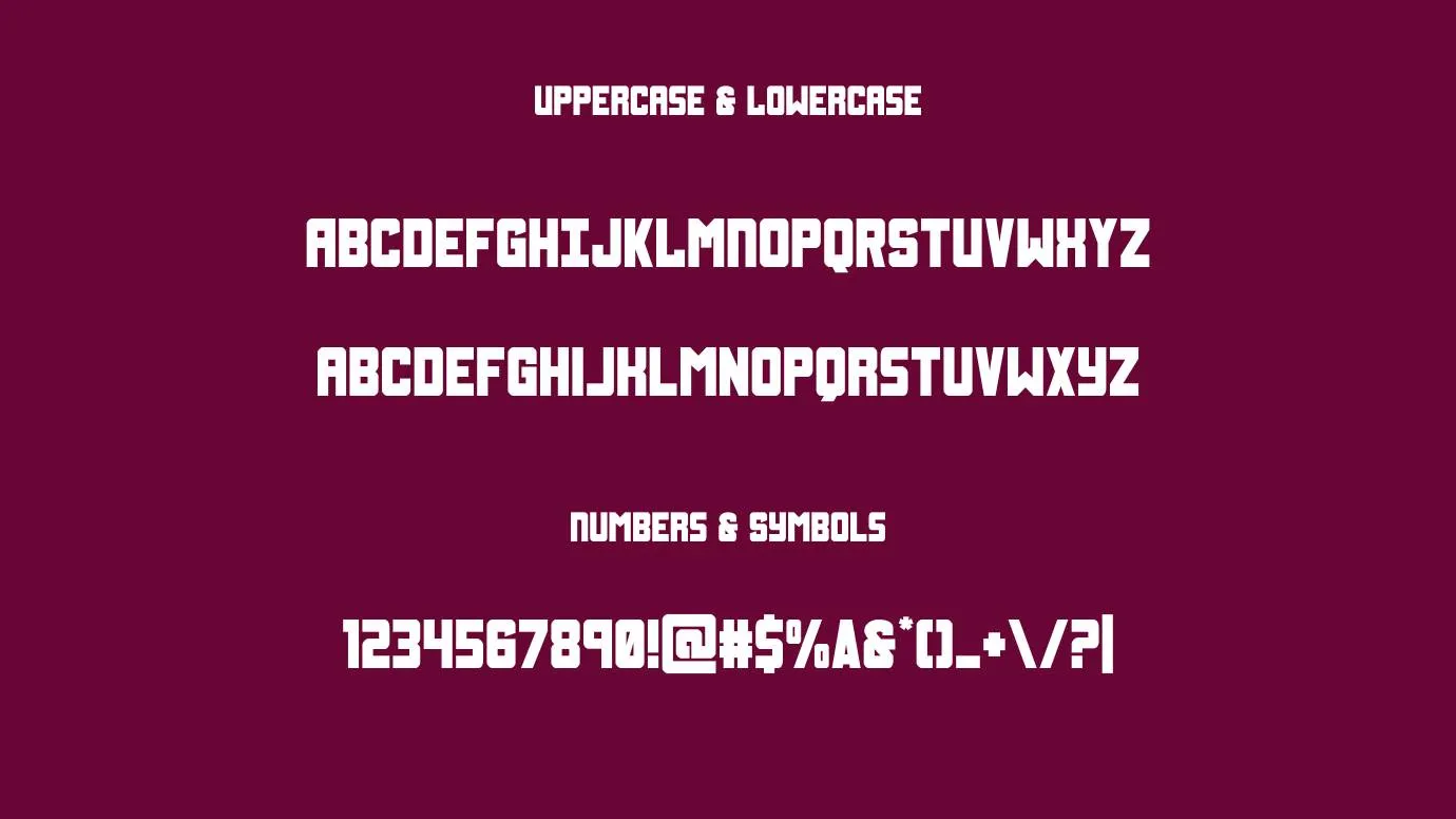 Urban Defender Font