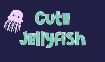 Cute Jellyfish Font