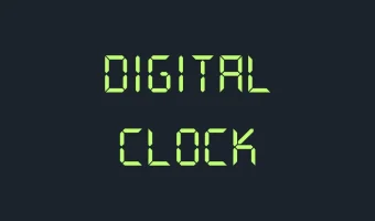 Digital Clock Font