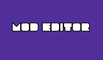 Mod Editor Font