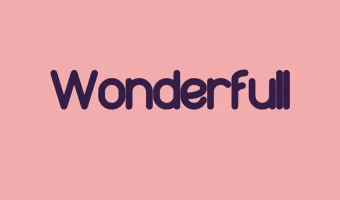 Wonderful Font