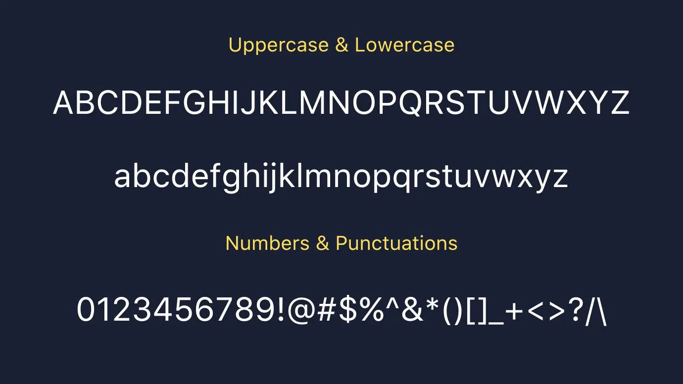 Apple Font