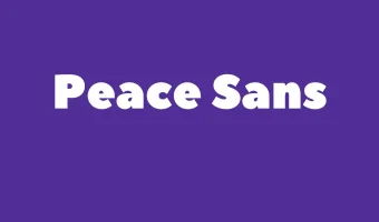 Peace Sans Font