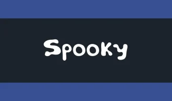 Spooky Font