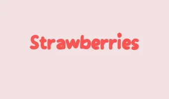 Strawberries Font